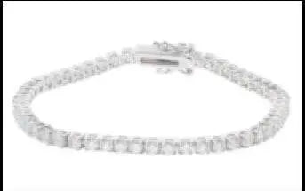 Sterling Silver Semi Mount Bracelet Setting Round RD 3x3mm - Syzjewelry