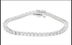 Sterling Silver Semi Mount Bracelet Setting Round RD 3x3mm - Syzjewelry