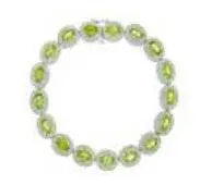 Sterling Silver Semi Mount Bracelet Setting Oval OV 7X5mm - Syzjewelry