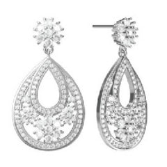 Sterling Silver Semi Mount Earrings Setting Round RD 2.5mm - Syzjewelry