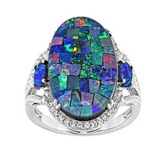 Sterling Silver Semi Mount Ring Setting Oval OV 20X12mm - Syzjewelry