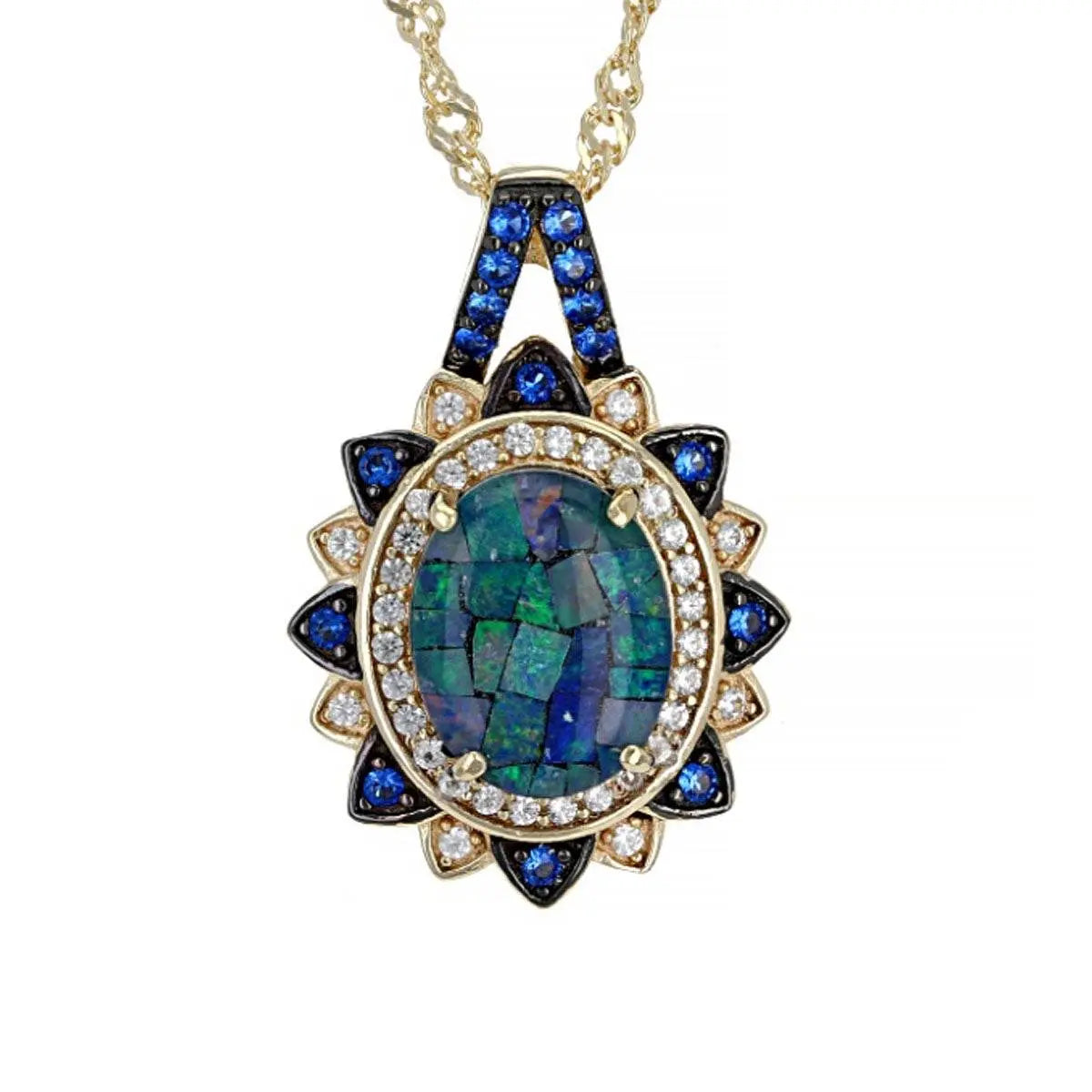 Sterling Silver Semi Mount Pendant Setting Oval OV 10X8mm - Syzjewelry