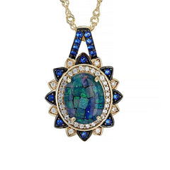 Sterling Silver Semi Mount Pendant Setting Oval OV 10X8mm - Syzjewelry