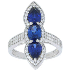 Sterling Silver Semi Mount Ring Setting Oval OV 7X5mm - Syzjewelry