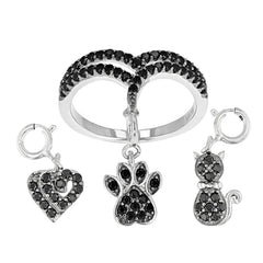 Sterling Silver Semi Mount Ring Setting Round RD 1.3mm - Syzjewelry