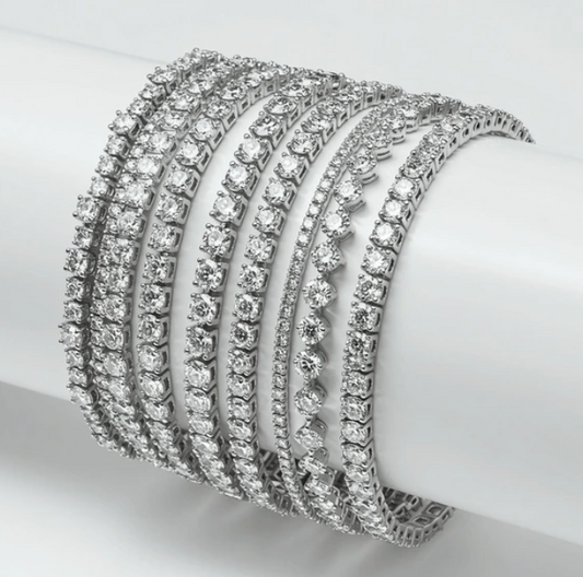 Exploring the Use of Different Metals in Tennis Bracelets