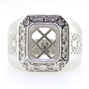 Bezel-Ring-Settings Syzjewelry