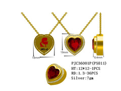 Sterling Silver Semi Mount Pendant Setting Heart HT 12x12mm Syzjewelry