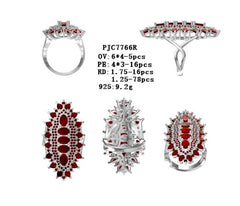Jewelry Wax Semi Mount Pendant Setting Round RD Cluster 群镶mm