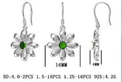 Sterling Silver Semi Mount Earrings Setting Round RD 4x4mm - Syzjewelry