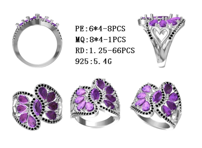 Jewelry Wax Semi Mount Pendant Setting Round RD Center主石mm DHJ