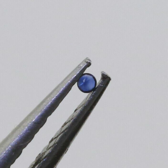 Natural Blue Sapphire Round Faceted Loose RD 0.7 0.8 0.9 1 1.1 1.2 1.3 1.5 2 2.5