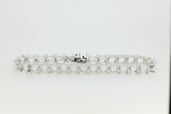 Sterling Silver Semi Mount Ring Setting Oval OV 9x7mm PJC4798R-1