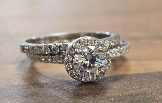 Sterling Silver Semi Mount Ring Setting Round RD 6mm with CZ Accents Syz Jewelry