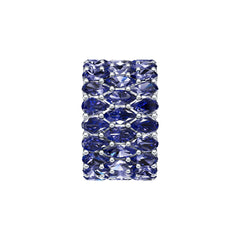 18K Gold Semi Mount Ring Setting Marquise Mq 12x6mm Diamond Accent SYZ Jewelry