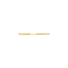 PJC37176BG18K 18K Gold Semi Mount Bangle Setting Round Rd Diamond Accent - Syzjewelry
