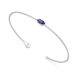 Sterling Silver Semi Mount Bracelet Setting Marquise MQ 10X5mm DHJ