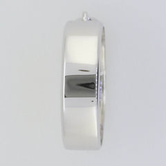 Sterling Silver Semi Mount Pendant Setting Gemstone Shaker Locket Pendant - Syzjewelry