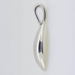 Sterling Silver Semi Mount Pendant Setting Cabocho Oval OV 14x10mm Tea Spoon - Syzjewelry