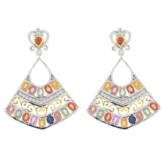 Sterling Silver Semi Mount Earrings Setting Oval OV 4X3mm -30 PE 4x3 - Syzjewelry