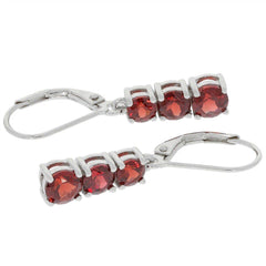 Sterling Silver Semi Mount Earrings Setting Round RD 5x5mm RD 4.5x4.5m - Syzjewelry