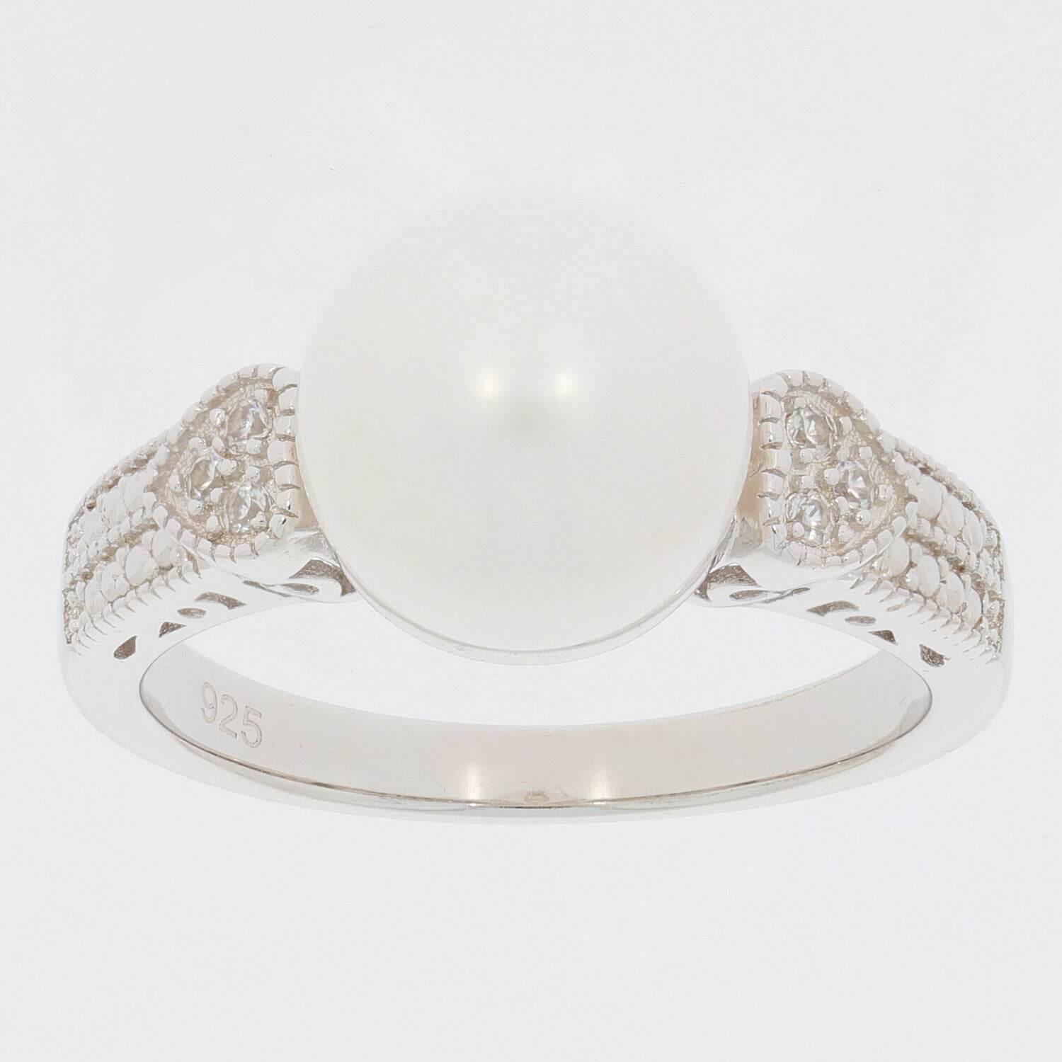 Sterling Silver Semi Mount Ring Setting Round RD 10x10mm - Syzjewelry