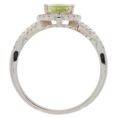 Sterling Silver Semi Mount Ring Setting Pear PE 9X6mm PJC27640R - Syzjewelry