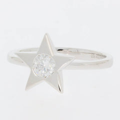 Sterling Silver Semi Mount Ring Setting Round RD 5X5mm D-PJC22799R - Syzjewelry