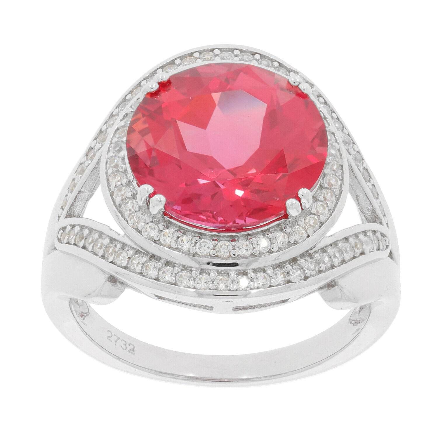 Sterling Silver Semi Mount Ring Setting Round RD 12x12mm Halo Split Shank S9 - Syzjewelry