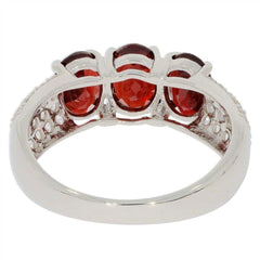 Sterling Silver Semi Mount Ring Setting Oval OV 7X5mm White Topaz PJC2085RY7 - Syzjewelry