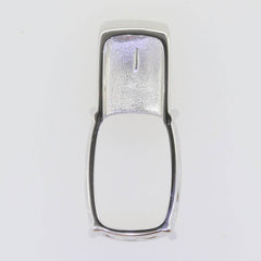 Sterling Silver Semi Mount Pendant Setting Cushion CU 18x13mm 5323 - Syzjewelry