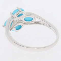Sterling Silver Semi Mount Ring Setting Cabochon Oval OV 6X4mm - Syzjewelry