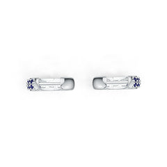 Sterling Silver Semi Mount Earrings Setting Round RD 1.4mm DHJ