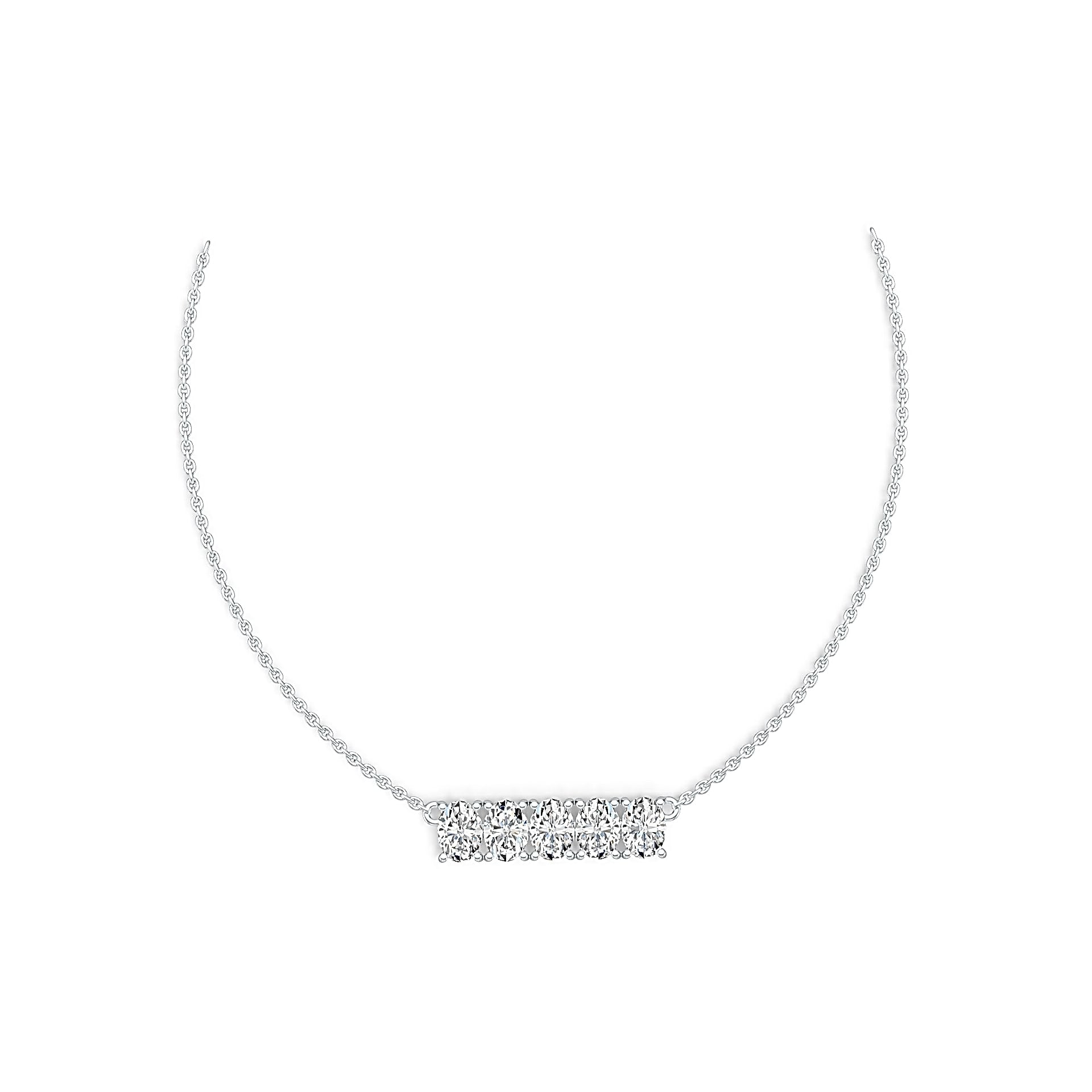 Sterling Silver Semi Mount Pendant Setting Oval OV 7X5mm DHJ