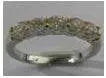 Platinum Semi Mount Ring Setting Round RD 4x4mm DHJ