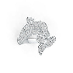 Platinum Semi Mount Ring Setting Round RD 1.5mm Diamond Accent DHJ
