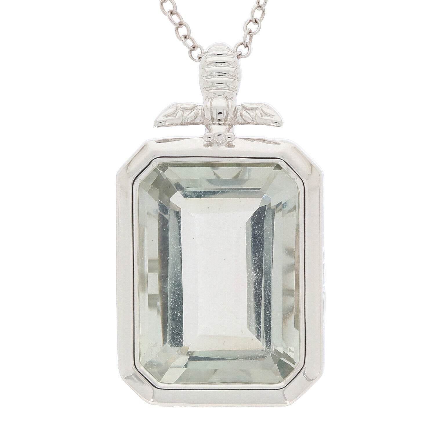 10K Gold Semi Mount Pendant Setting Emerald OCT 16X12mm P24116 Syzjewelry