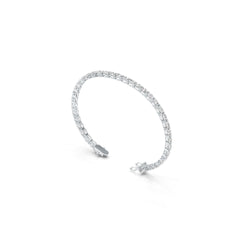 18K Gold Semi Mount Bracelet Setting Oval OV 5x4mm Tennis Bracelet DHJ