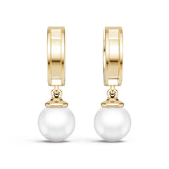14K Gold Semi Mount Earrings Setting Round Ro 9x9mm Syz Jewelry