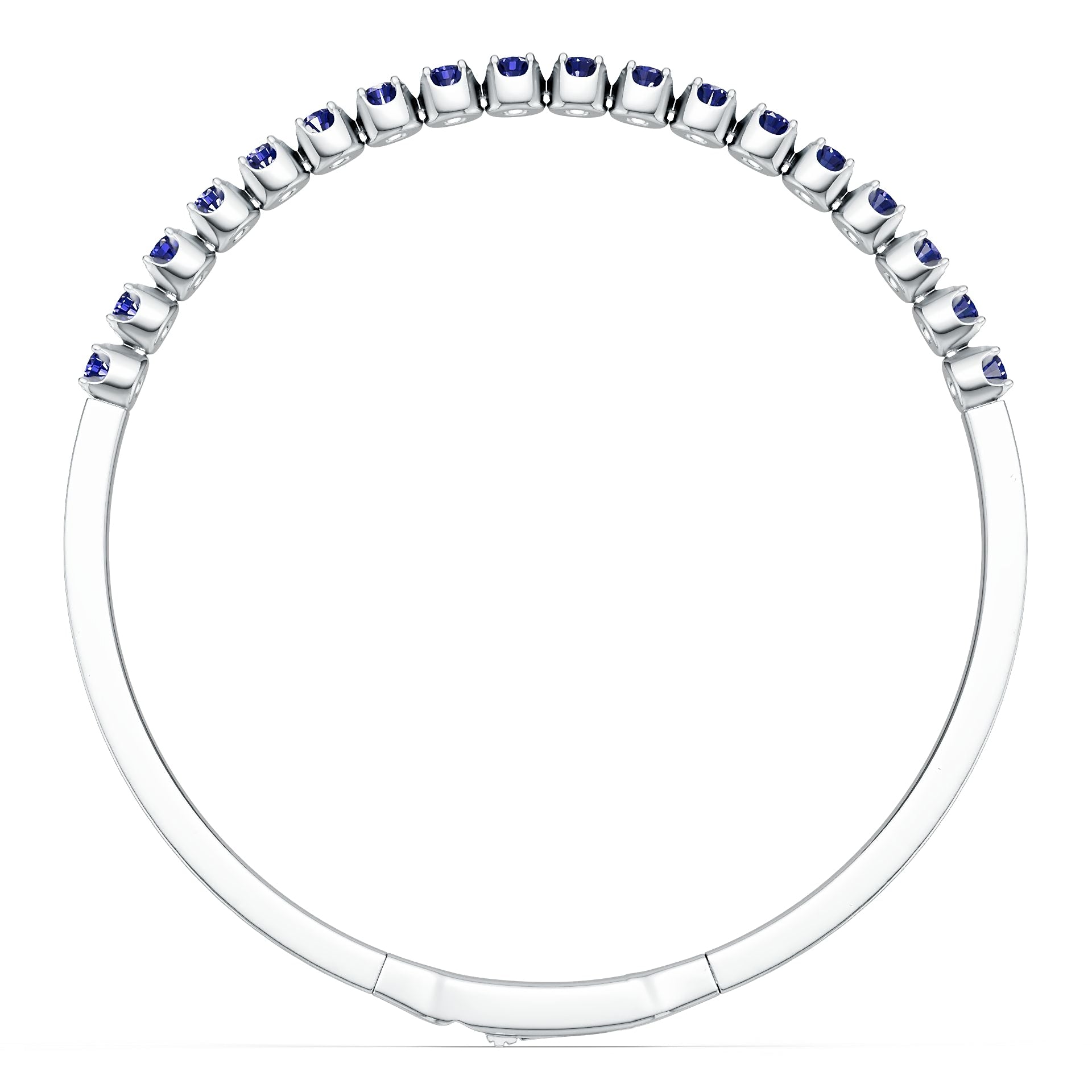 10K Gold Semi Mount Bracelet Setting Round Ro 2x2mm Syz Jewelry