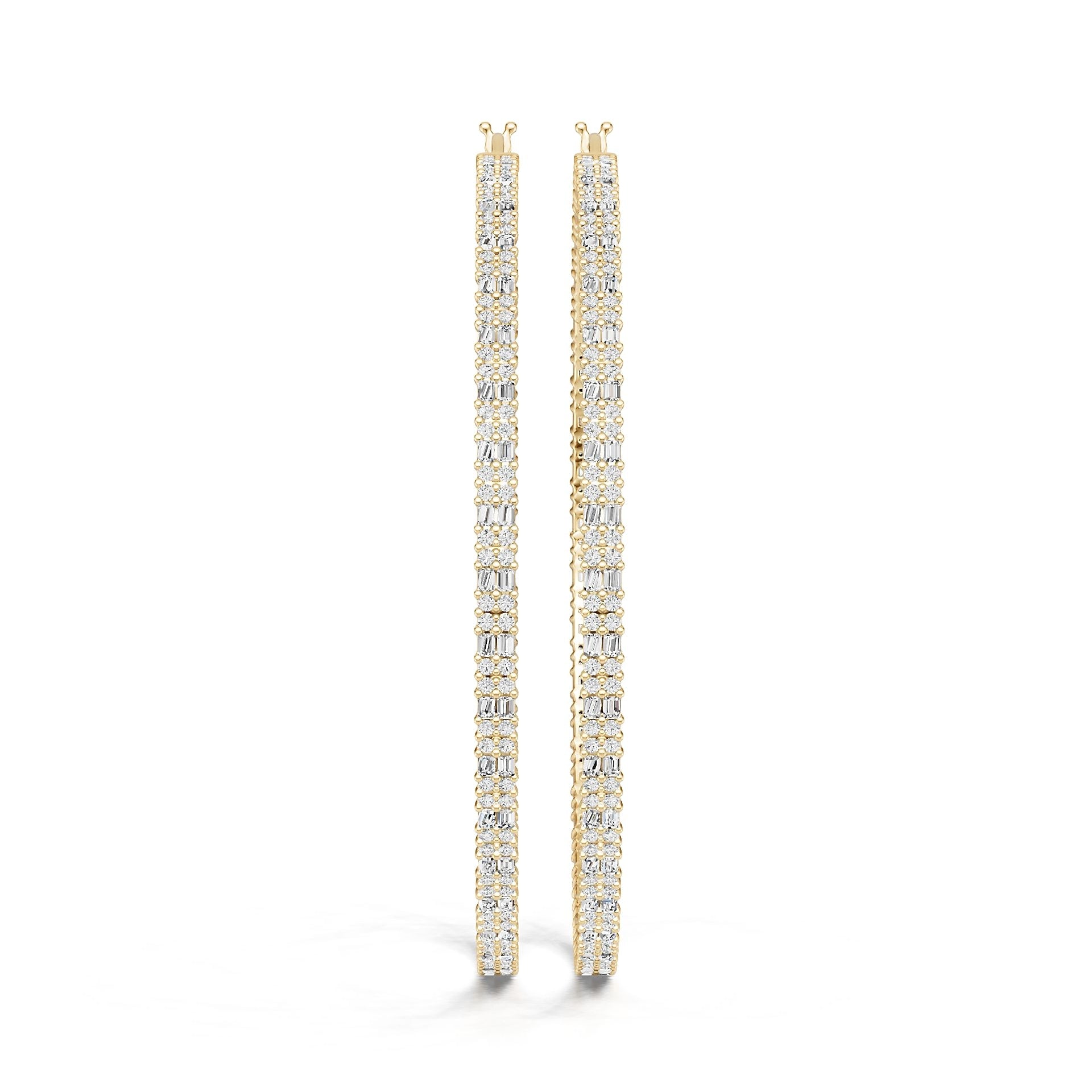 Platinum Semi Mount Earrings Setting Square Sq 2x1mm Diamond Accent Syz Jewelry