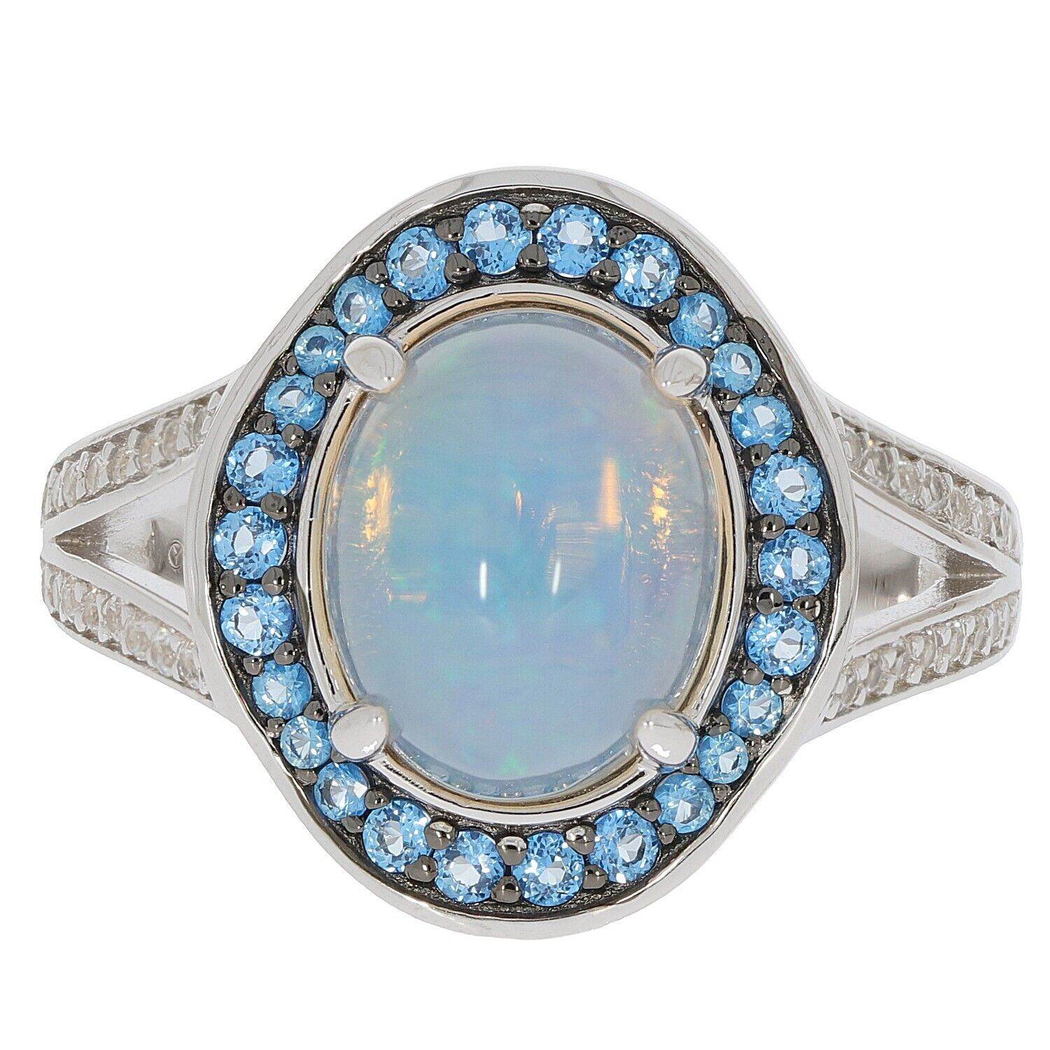 10K Gold Semi Mount Ring Setting Cabochon Oval OV 10X8mm Moissanite Accent Syzjewelry