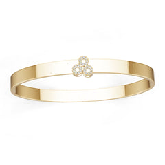 14K Gold Semi Mount Bracelet Setting Round Ro 6x6mm Syz Jewelry