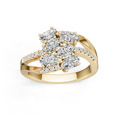 Sterling Silver Semi Mount Ring Setting Round Ro 5x3mm Diamond Accent DHJ