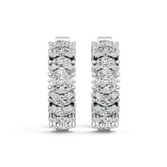 Sterling Silver Semi Mount Earrings Setting Oval OV 5X3mm DHJ