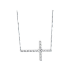 10K Gold Semi Mount Pendant Setting Oval OV 4X3mm Horizontal Cross Pendant DHJ