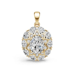 Sterling Silver Semi Mount Pendant Setting Oval OV 9X7mm Syzjewelry