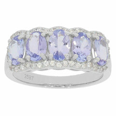 Platinum Semi Mount Ring Setting Oval OV 6X4mm Diamond Accent DHJ