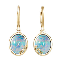 Sterling Silver Semi Mount Earrings Setting Round Ro 10x8mm DHJ