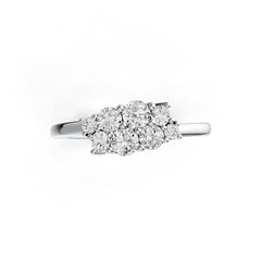 Sterling Silver Semi Mount Ring Setting Round RD 3.5mm RD 3.2mm RD 2.5mm RD 2.1mm DHJ
